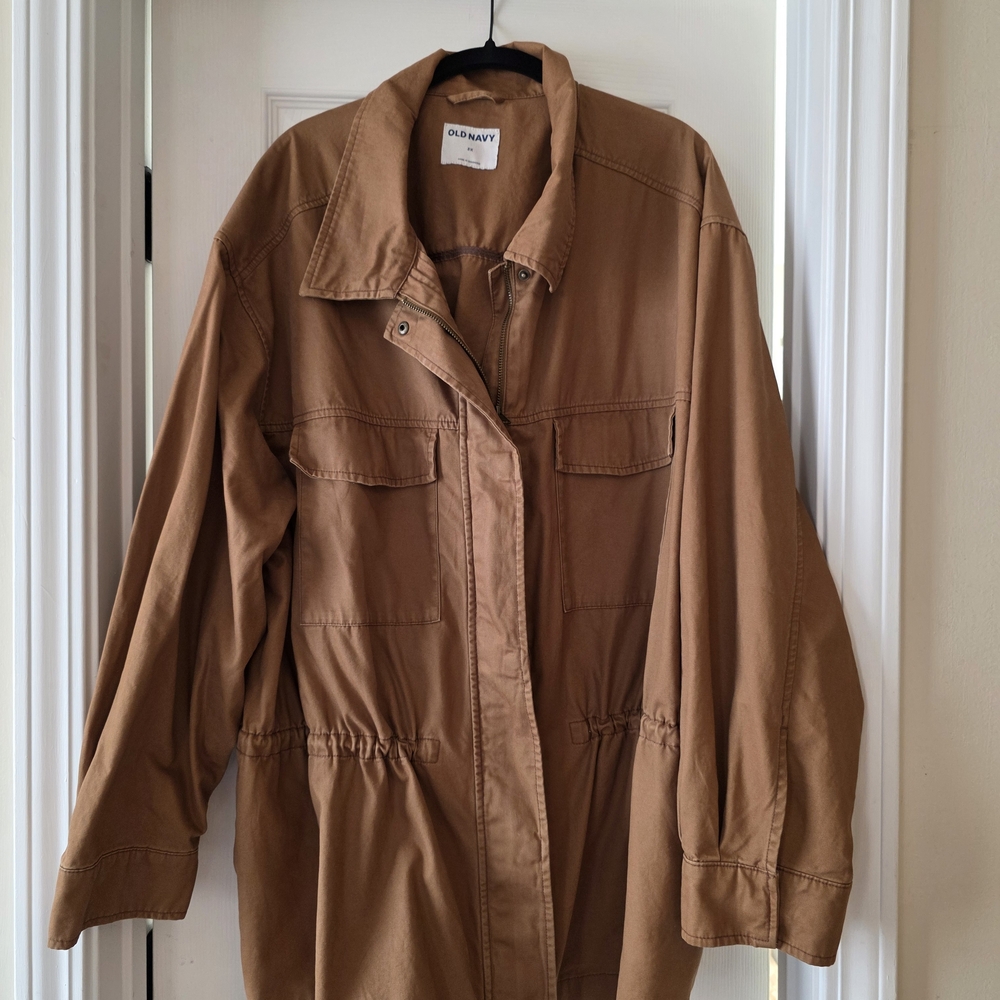 Old Navy Women's Utility Jacket in Brown